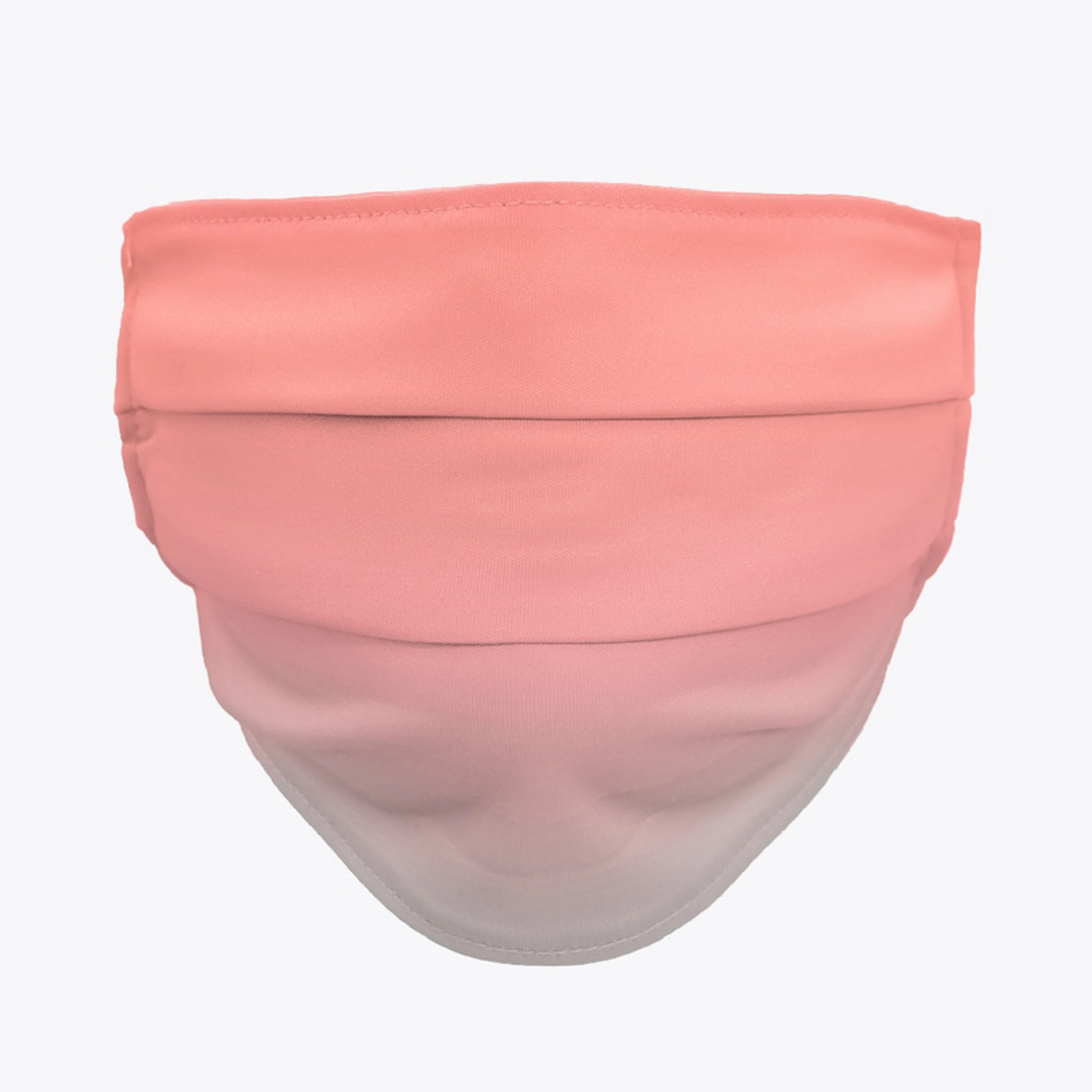 Pretty pink gradient face mask