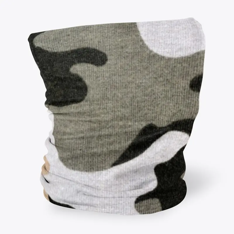 Camouflage face mask coverings