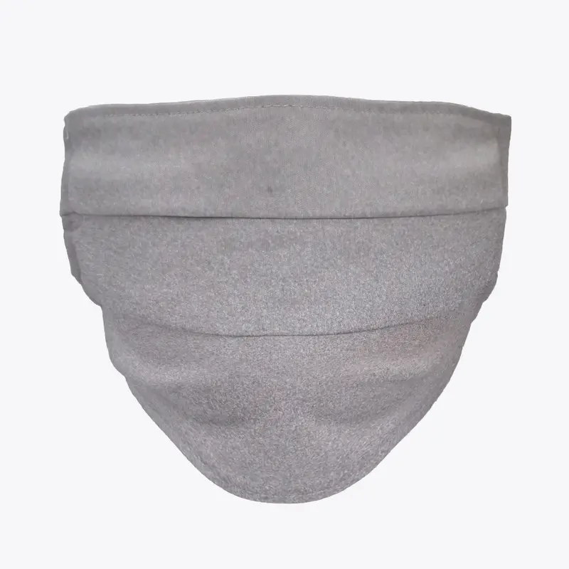 Grey textured design mask